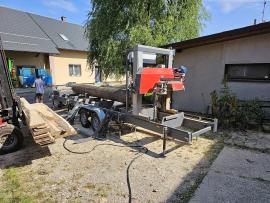Juostinis pjūklas TP-600 mobilní , |  Lentpjūvės mašinos | Medžio apdirbimo mašinos | Drekos Made s.r.o