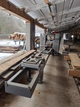 Korpusinis pjūklas / diržų rinkinys Trak-met PRU 570/8 |  Lentpjūvės mašinos | Medžio apdirbimo mašinos | Drekos Made s.r.o