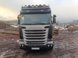 Miškavežis Scania R450 |  Transportavimo mašinos | Medžio apdirbimo mašinos | Tartak Drewbud