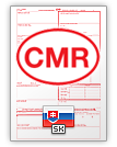 Tarptautinis krovinio važtaraštis CMR (english & slovenčina)
